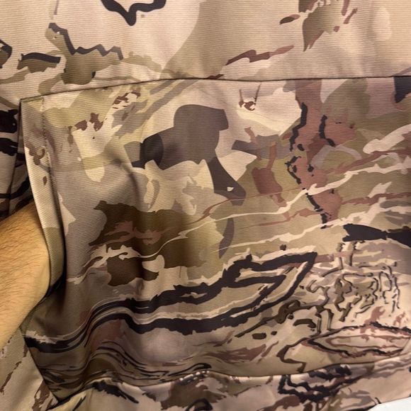 Under Armour Men's UA Storm Thin Fleece Camouflage Hoodie Sweatshirt Size L - Picture 2 of 7